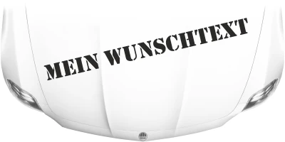 Autoaufkleber Wunschtext | 15