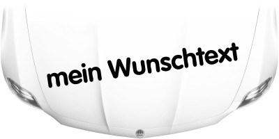 Autoaufkleber Wunschtext | 17