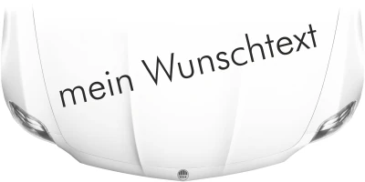 Autoaufkleber Wunschtext | 22