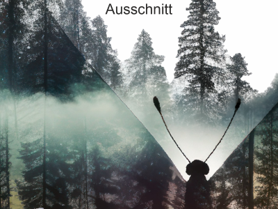 Autodekor Naturdesign Schmetterling - Ansicht Ausschnitt