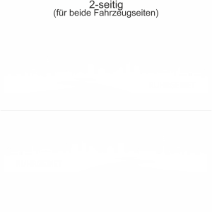 Autotattoo Skyline Ruhrgebiet | Set für beide Fahrzeugseiten
