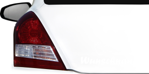 Autoaufkleber Schreiendes Baby mit Namen