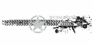Camper Aufkleber United States Army Stern | Set für beide Fahrzeugseiten