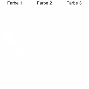 Camperaufkleber Blütenzauber und Schmetterling - Ansicht Farbauswahl