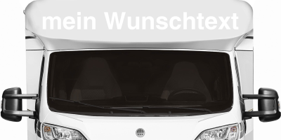 Carsticker mit Wunschtext Nr. 20