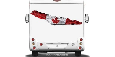 Kanada Fahne Wohnmobil Aufkleber