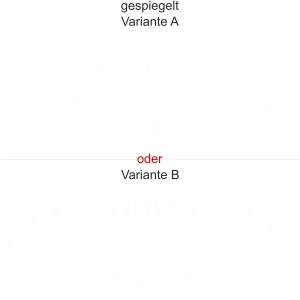 Istanbuler Skyline als Aufkleber für die Heckscheibe - Ansicht Ausrichtung mit Farbauswahl und Variante