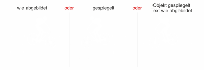 Heckscheibendekor Mountainbike