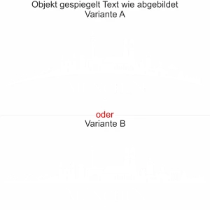 Münchner Skyline als Aufkleber für die Motorhaube Ihres Wagens - Ansicht Ausrichtung und Farbauswahl