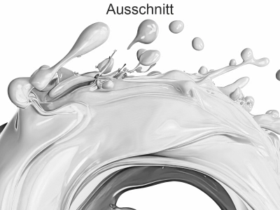 Splash Aufkleber  - Ansicht Ausschnitt