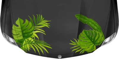 Mobile Preview: Dschungel Pflanzen als XXL Set fürs Auto