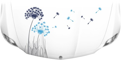 Bunte Pusteblume als Aufkleber für Ihre Motorhaube