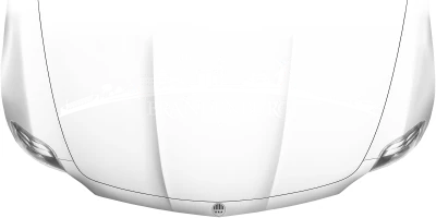 Motorhaubenaufkleber Skyline Brandenburg auf heller Motorhaube - Ansicht Farbauswahl