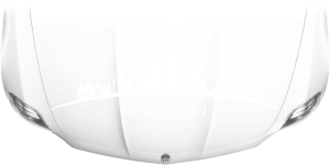 Motorhaubensticker Skyline Frankfurt