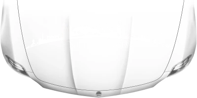 Motorhaubenaufkleber Skyline Niedersachsen auf heller Motorhaube - Ansicht Farbauswahl