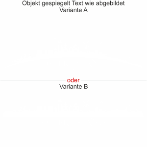 Motorhaubenaufkleber Skyline Ostfriesland - gespiegelt - Text wie abgebildet - Ansicht Farbauswahl - Varianten A und B