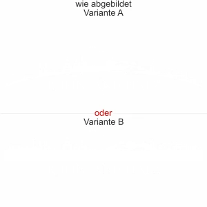 Motorhaubenaufkleber Skyline Rheinland-Pfalz - wie abgebildet - Ansicht Farbauswahl - Varianten A und B