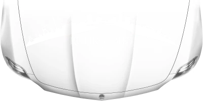 Motorhaubenaufkleber Skyline Ruhrgebiet auf heller Motorhaube - Ansicht Farbauswahl