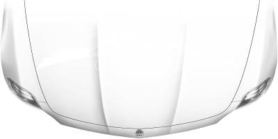 Motorhaubenaufkleber Skyline Schwarzwald auf heller Motorhaube - Ansicht Farbauswahl
