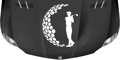 Motorhaubendekor Golf