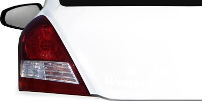 Autoaufkleber Baby am Steuer