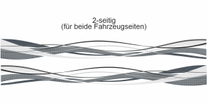Reisemobil Zierstreifen Design | Set für beide Fahrzeugseiten