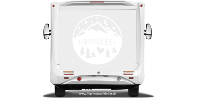 Reisemobilaufkleber Campingliebe