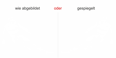 Skifahrer für die Heckscheibe