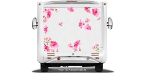 Mobile Preview: Blüten Set Hibiskus für die Motorhaube