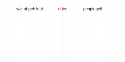 Wohnwagendekor Rehe im Wald