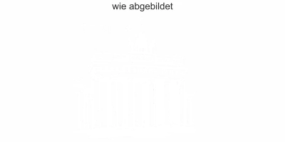 Wohnmobilaufkleber Berlin Brandenburger Tor - Ansicht Farbauswahl