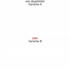 Wohnmobilaufkleber Skyline Sachsen-Anhalt - wie abgebildet - Ansicht Farbauswahl - Varianten A und B