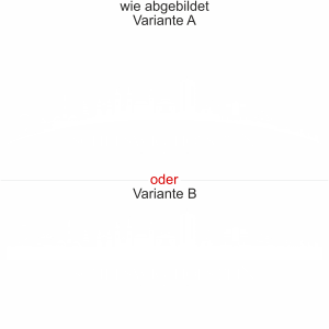Wohnmobilaufkleber Skyline Schleswig-Holstein - wie abgebildet - Ansicht Farbauswahl - Varianten A und B