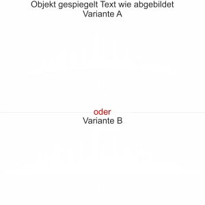 Wohnmobilaufkleber Skyline von London - Ansicht Ausrichtung mit Farbauswahl und Variante