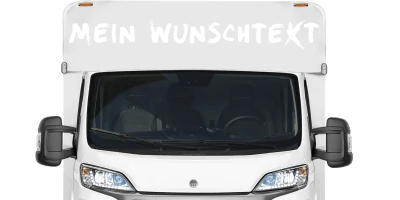Wohnmobilaufkleber Wunschtext | 14