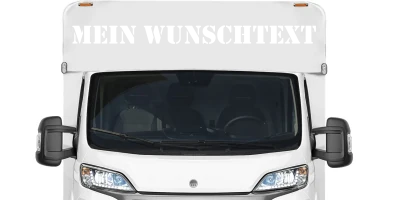 Wohnmobilaufkleber Wunschtext | 15