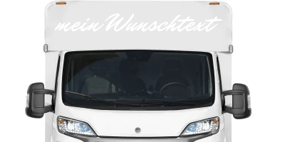 Wohnmobilaufkleber Wunschtext | 7
