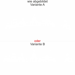 Autoaufkleber Wohnmobildekor Skyline Dresden - Ansicht Ausrichtung mit Farbauswahl und Variante