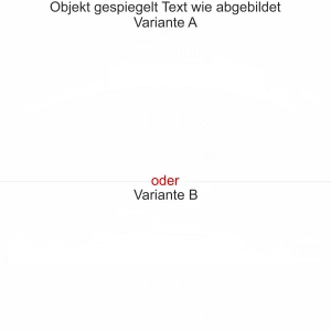 Wohnmobilsticker Skyline Athen - Ansicht Ausrichtung mit Farbauswahl und Variante