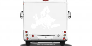 Mobile Preview: Aufkleber für Wohnmobil oder Autos mit der Karte von Europa