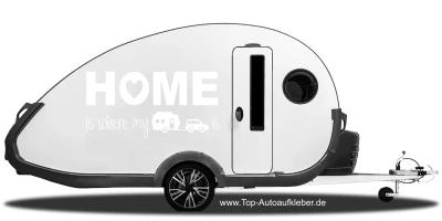 Wohnwagendekor Home auf Wohnwagenseite - Ansicht Farbauswahl