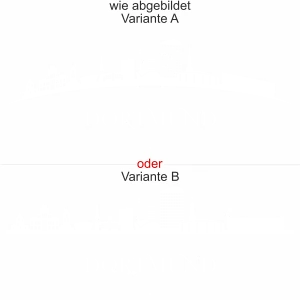 Skyline von Dortmund als Wohnwagendekor - Ansicht Ausrichtung mit Farbauswahl und Variante