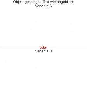 Wohnmobilsticker Skyline Venedig - Ansicht Ausrichtung mit Farbauswahl und Variante